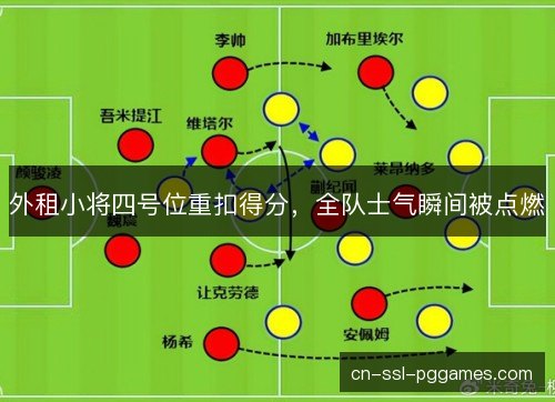 外租小将四号位重扣得分,全队士气瞬间被点燃 外租小将四号位重扣得分,全队士气瞬间被点燃